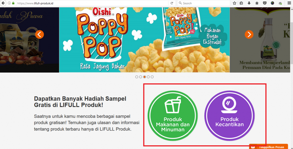 pilih hadiah